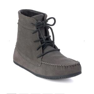 NIB Manitoba Mukluks Forest Moccasin Boot Grey Sz.9/40